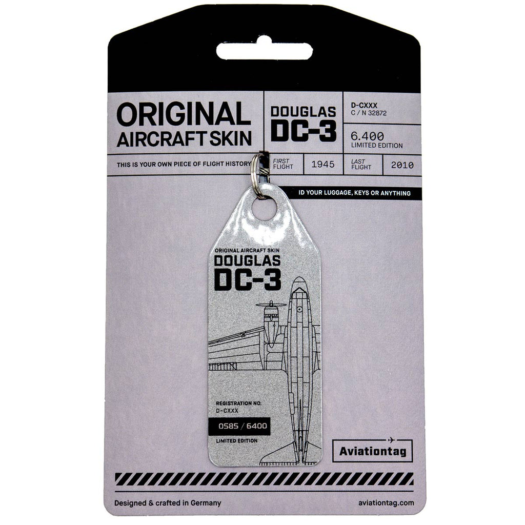 Original Aircraft Skin | Douglas DC-3 Rosinenbomber D-CXXX