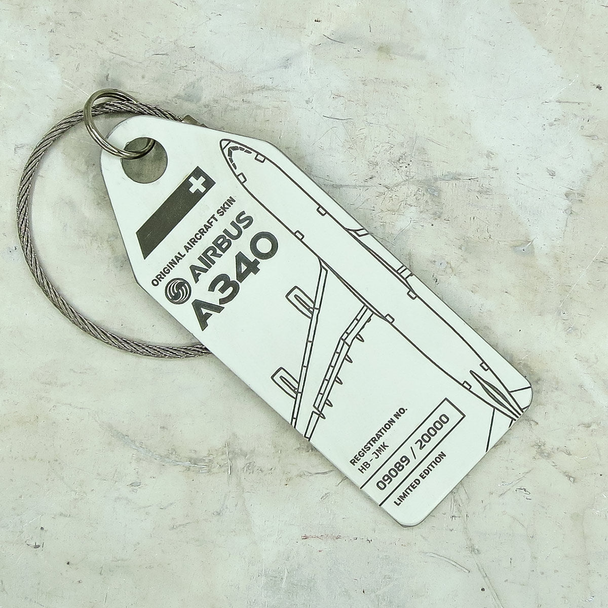 LX Swiss A340-300 Aviationtag ロゴカット LX Swiss A340-300 Aviationtag ロゴカット - メルカリ