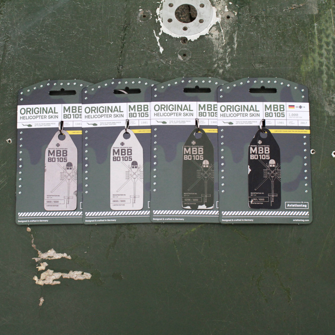 Bundeswehr Helikopter Bo 105 86+14 Grau kaufen