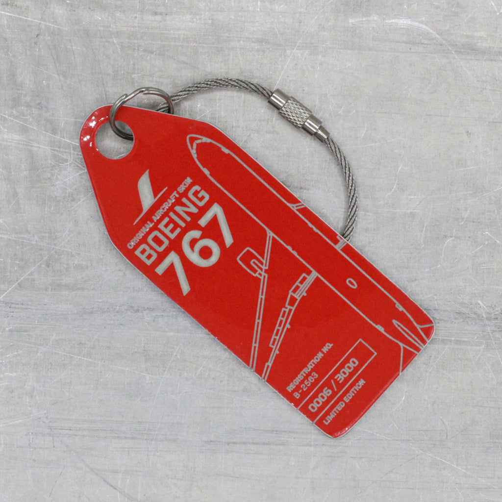 Boeing 767 – B-2563 Schlüsselanhänger Rot kaufen – Aviationtag
