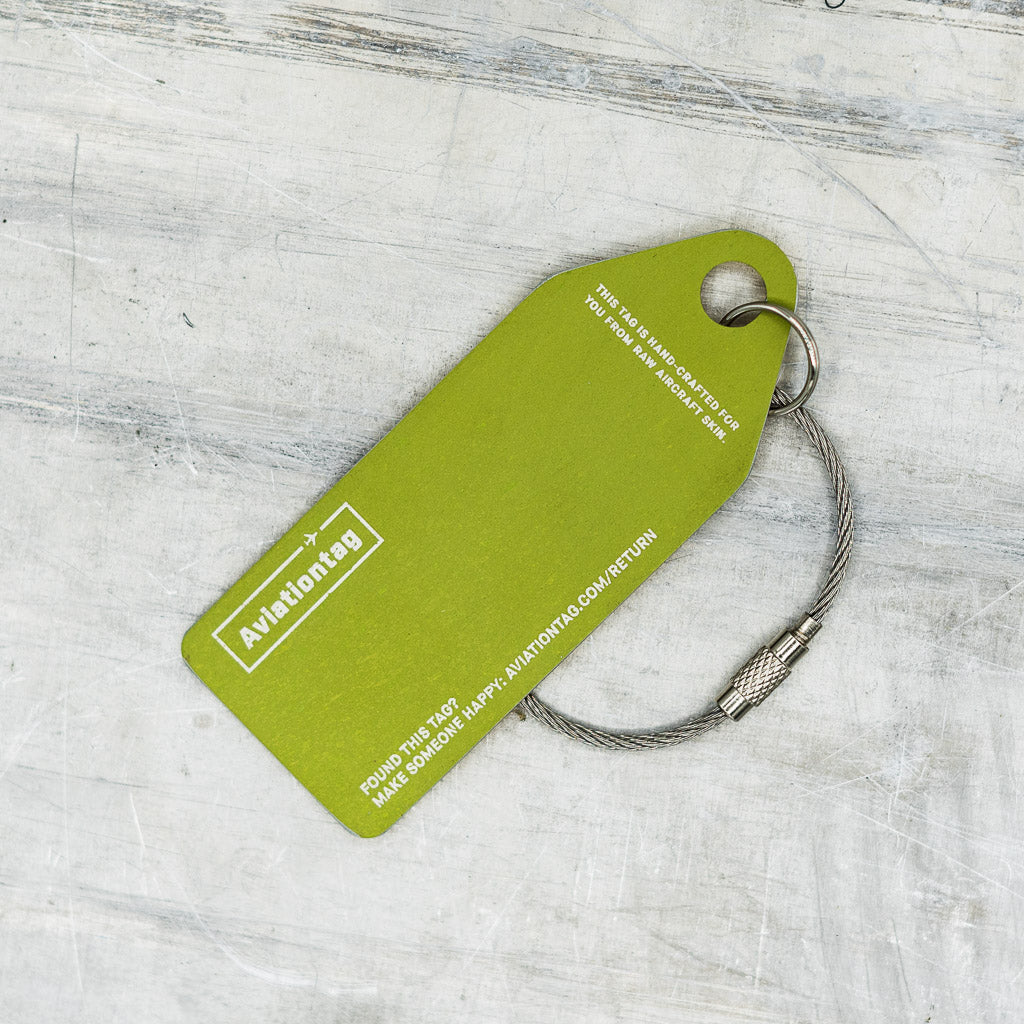 DHL Boeing 757 - D-ALEK Schlüsselanhänger Gelb – Aviationtag