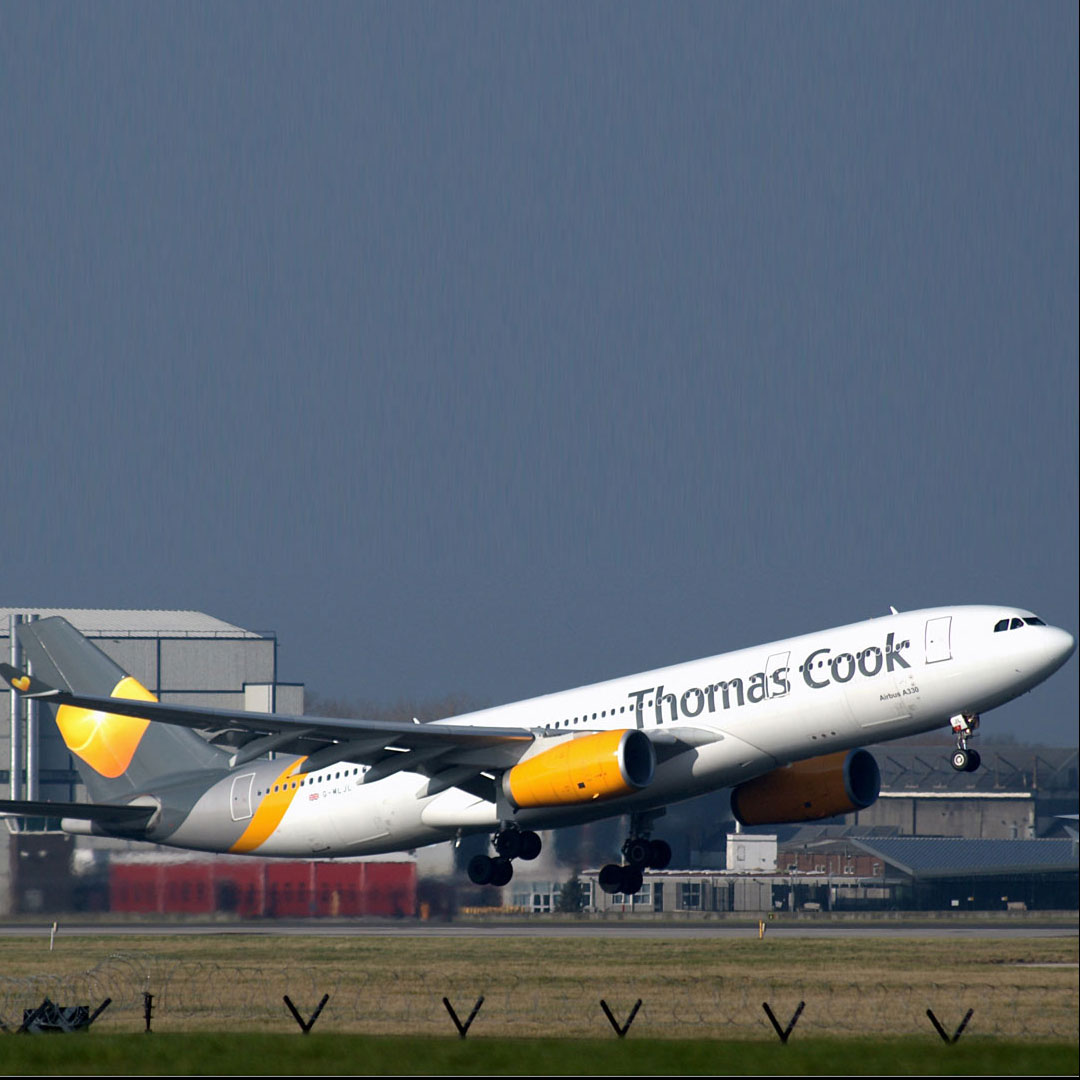 Airplane Skin Tags | Last Thomas Cook Airbus A330 G-MLJL | Aviationtag
