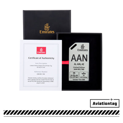 Aviationtag Exclusive: Emirates Airbus A380 A6-EDA Skin Tag Edition