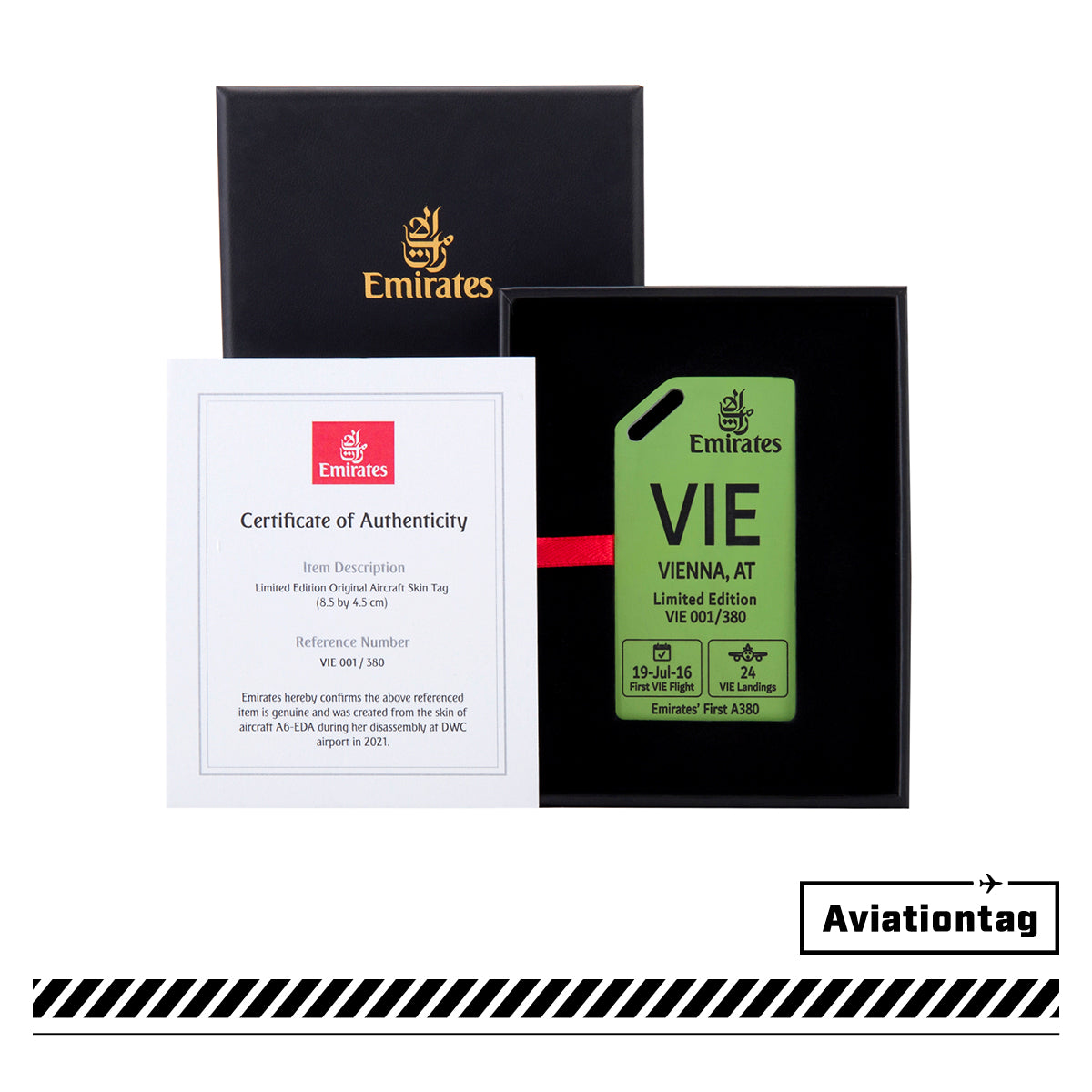 Emirates Airbus A380 Aircraft Skin Tags - Exclusive to