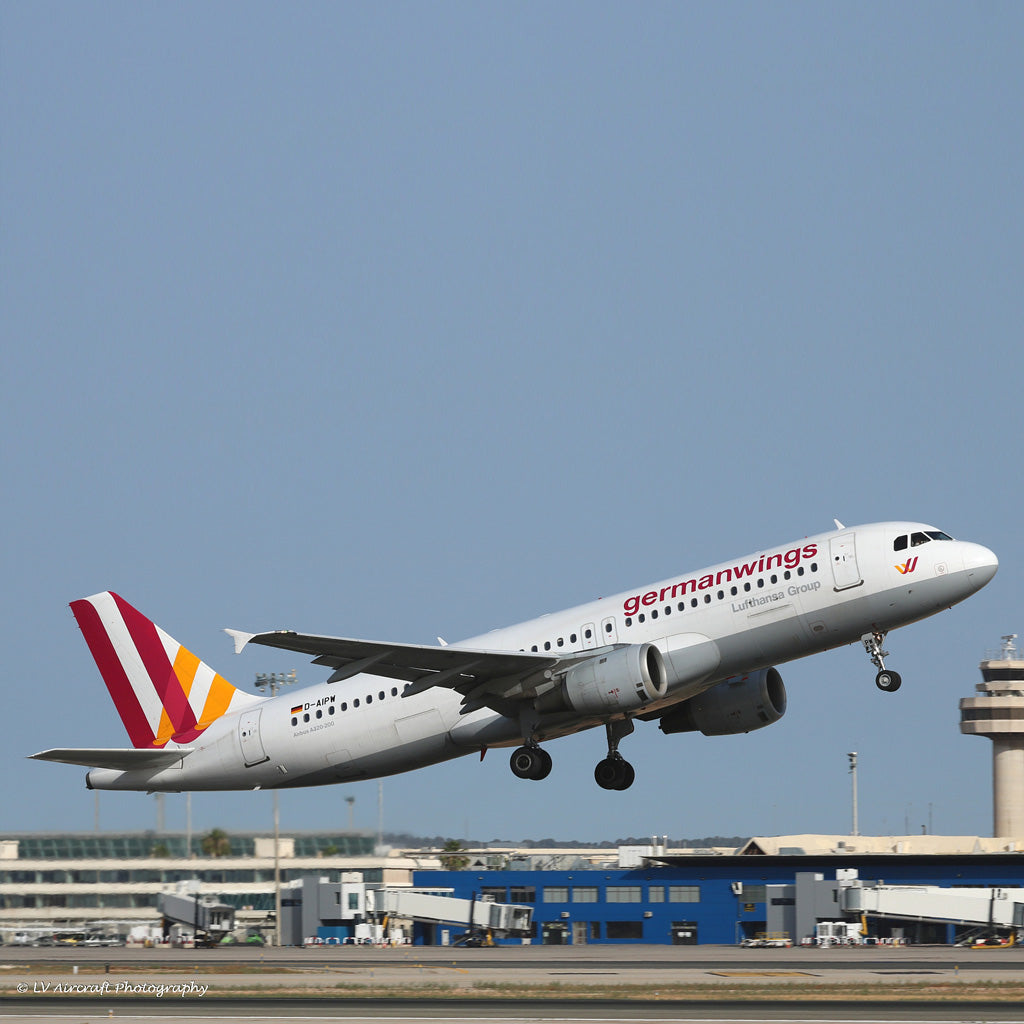 Germanwings Airbus A320 Aviationtag Edition D-AIPW